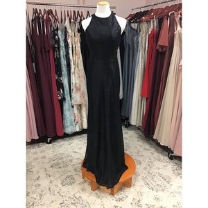 Hayley Paige Occasions 5967 black metallic size 10